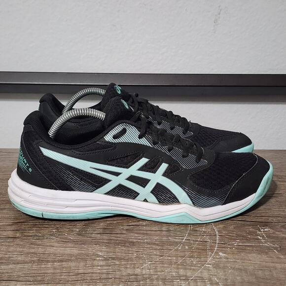 Asics Upcourt 5 Women's Athletic Volleyball Shoes Sneakers Size 10.5 Black - Picture 3 of 9